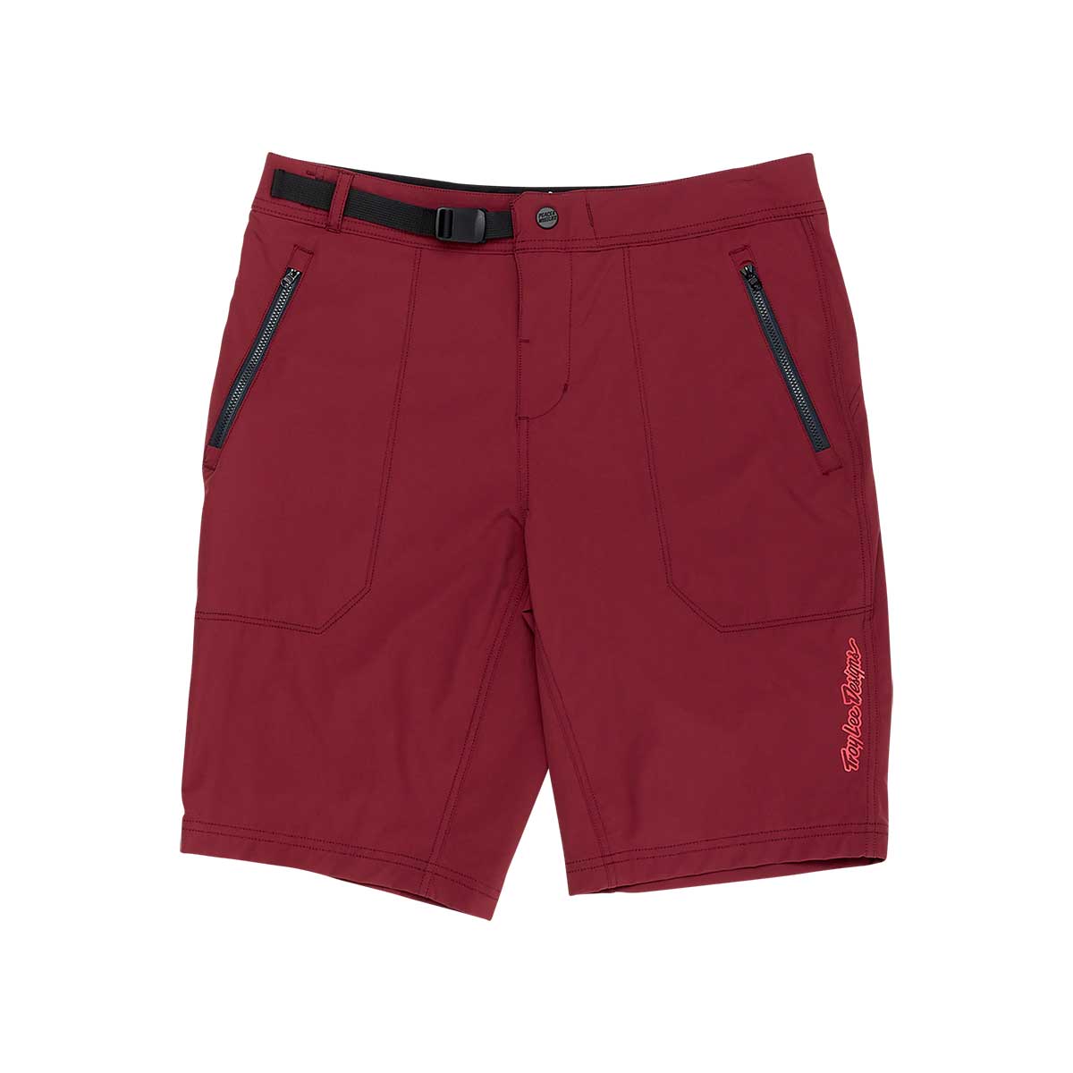 Troy Lee Designs Skyline Trail Short with Liner Men's in Mono Oxblood